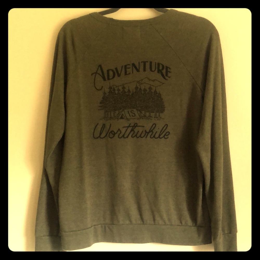 UBB Adventure is Worthwhile pullover crewneck